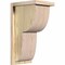 Ekena Millwork Crestline Rough Sawn Corbel w/Backplate, Douglas Fir, 8"W x 10"D x 18"H COR08X10X18CRE01RDF - alternate 1